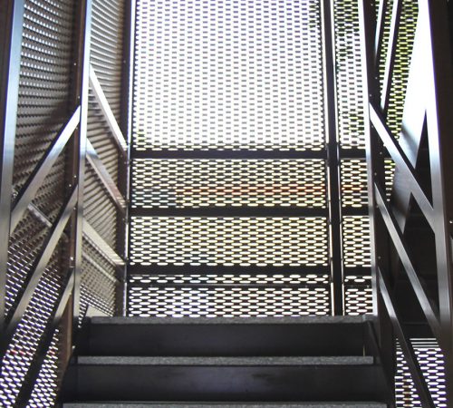 External Metal Staircase, Custom Stairs