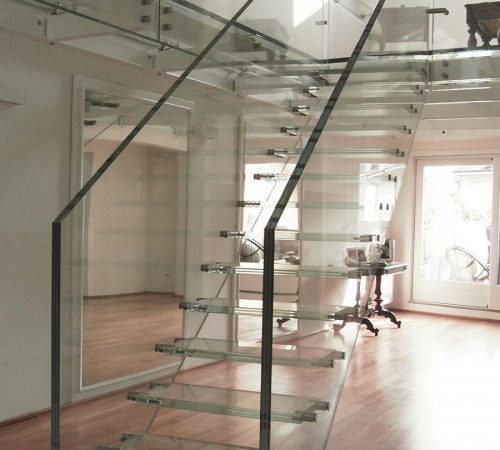 Glass Stair glass Railings